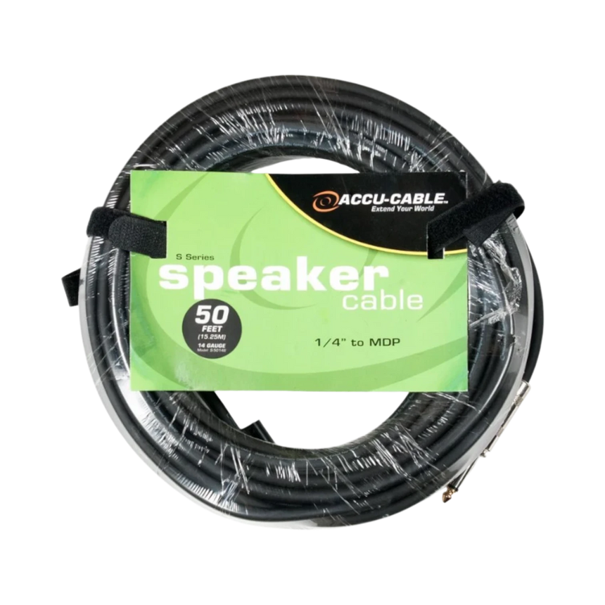 ADJ S5014B 50' 14 Gauge 1/4" to MDP Cable — Being Shipped