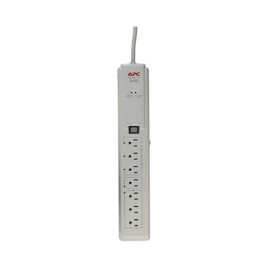 APC Power-Saving 7-Outlet SurgeArrest 4' Cord 120V — Being Shipped