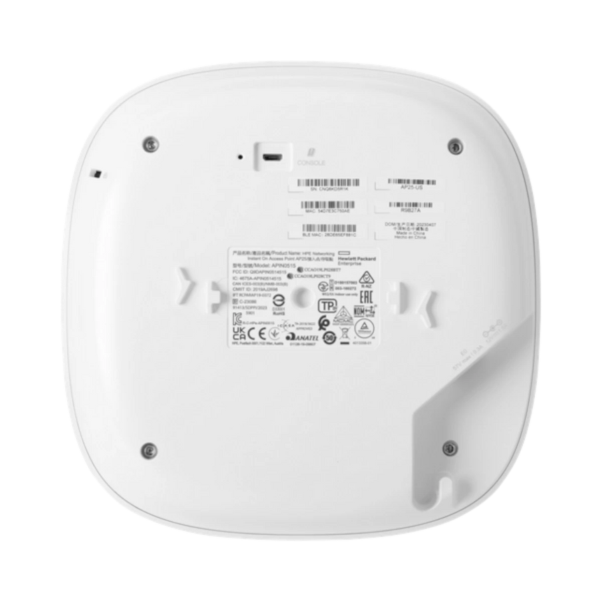 Aruba Instant On AP25 Wi-Fi 6 Indoor Access Point — Being Shipped