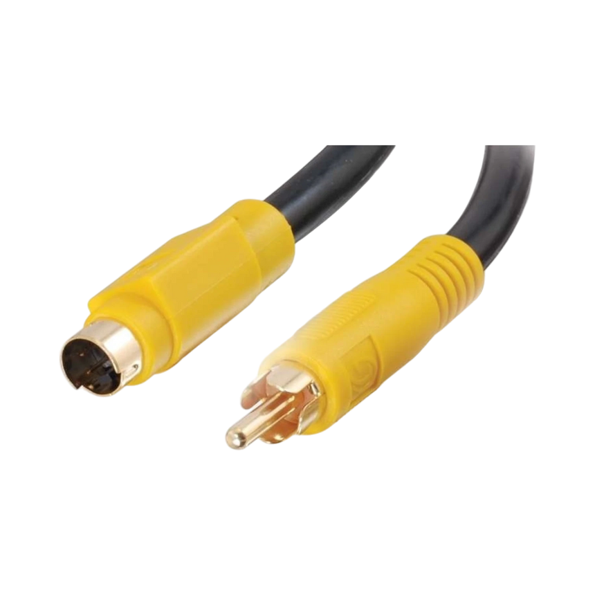 C2G 12ft Bi-Directional S-Video to Composite Video Cable — Being Shipped