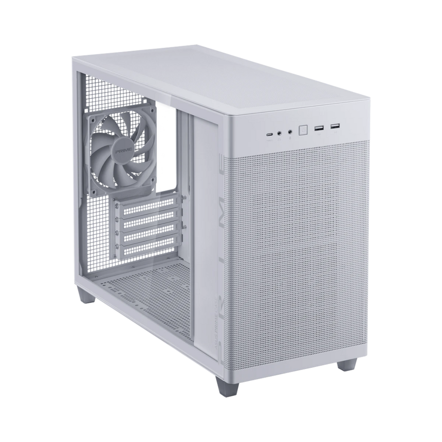 ASUS Prime AP201 Micro-ATX Case (White) — Being Shipped