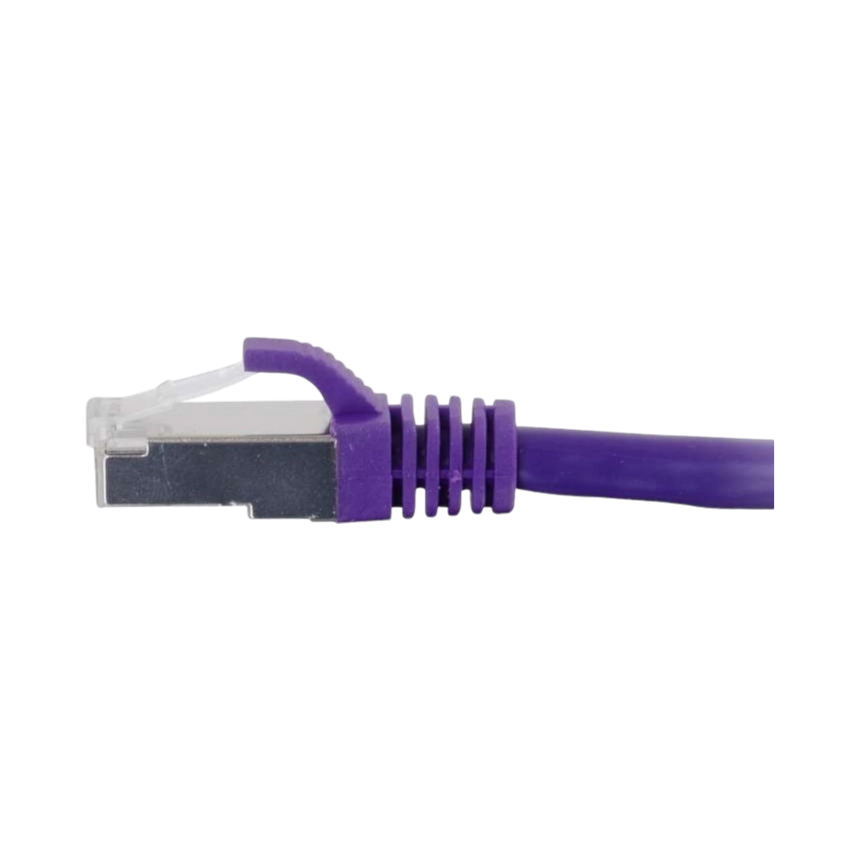 C2G 9ft Cat6 Shielded Ethernet Patch Cable (Purple) — Being Shipped