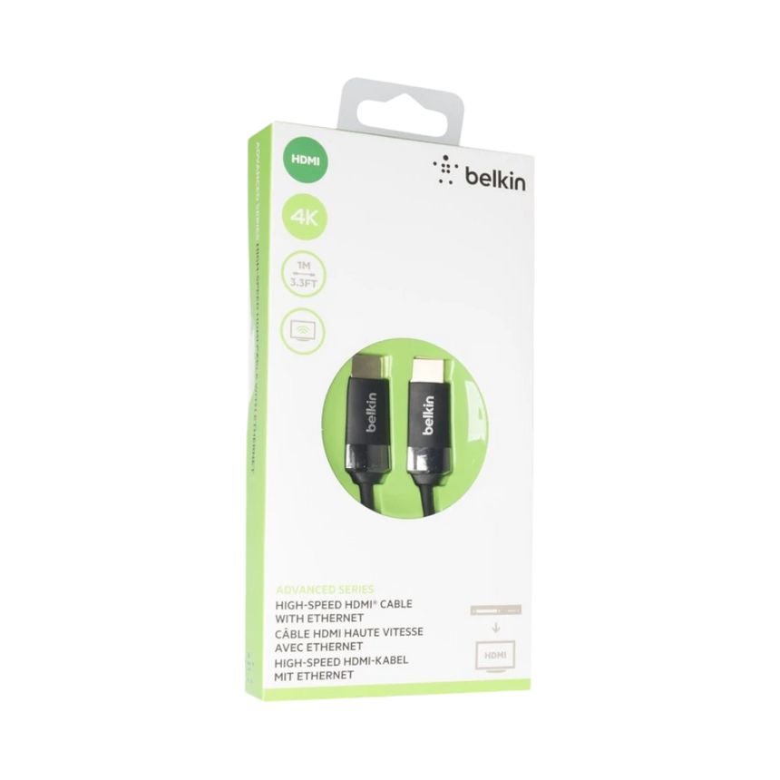Belkin High-Speed 4K HDMI Cable with Ethernet 3.3 ft — Being Shipped