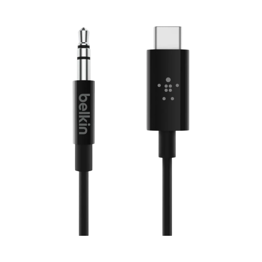 Belkin USB-C to 3.5mm Audio Cable for Smartphones 3ft (Black) — Being Shipped