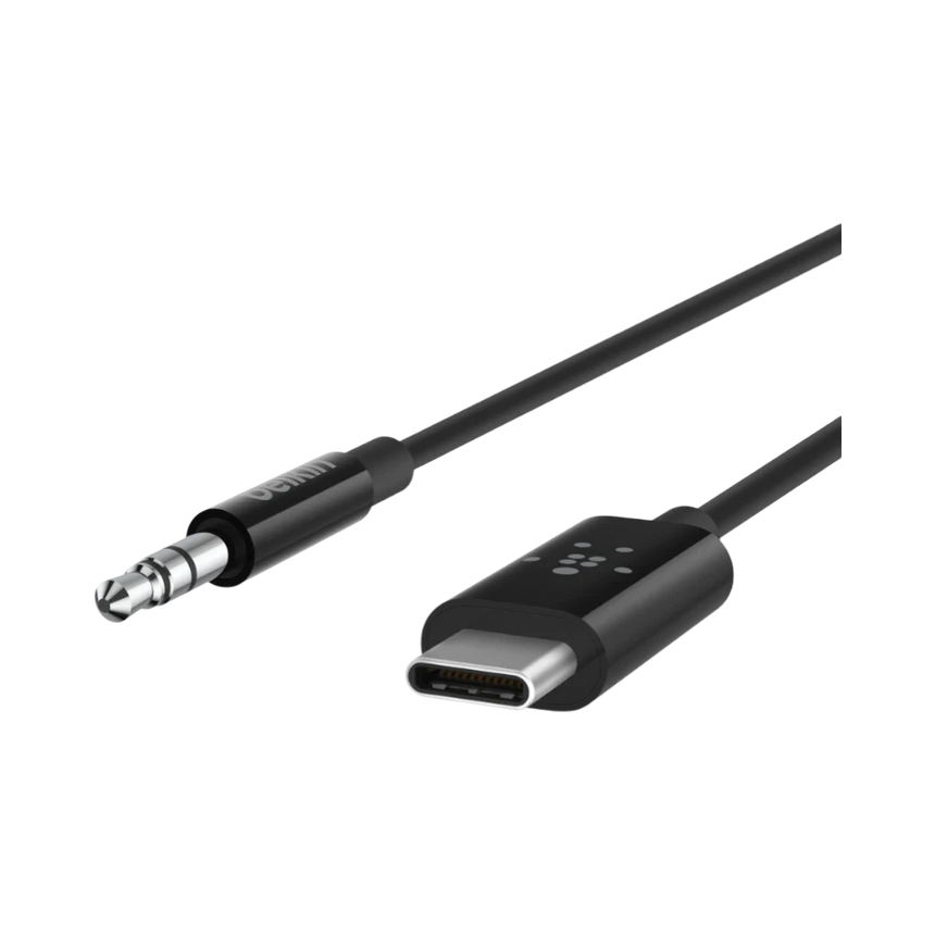 Belkin USB-C to 3.5mm Audio Cable for Smartphones 3ft (Black) — Being Shipped