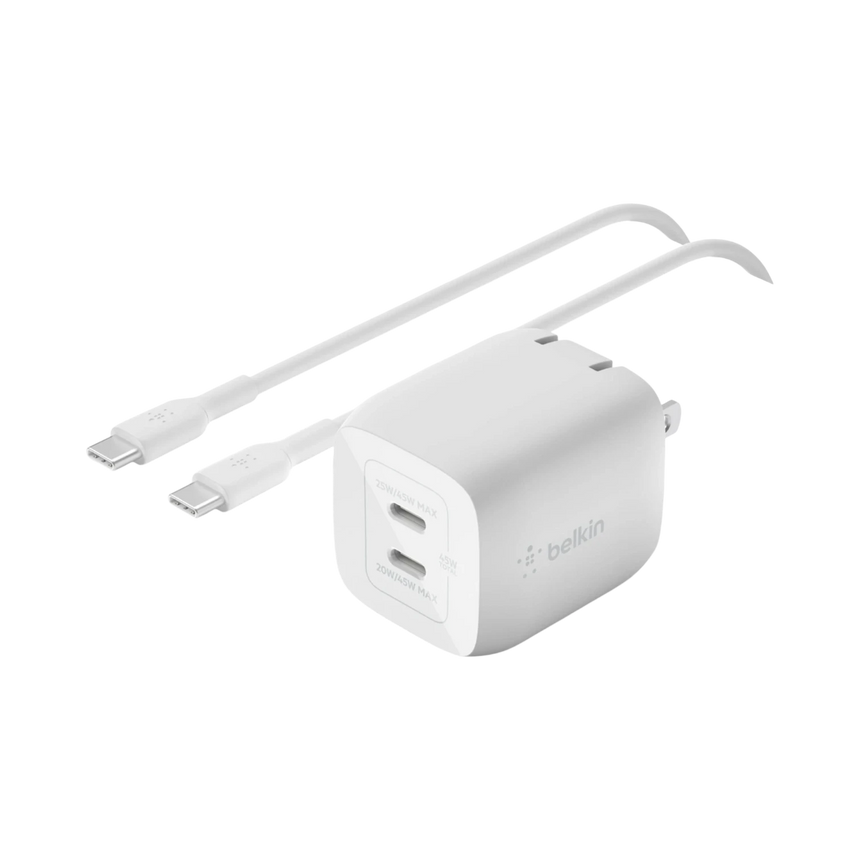 Belkin BoostCharge Pro 45W Dual USB-C GaN Wall Charger — Being Shipped