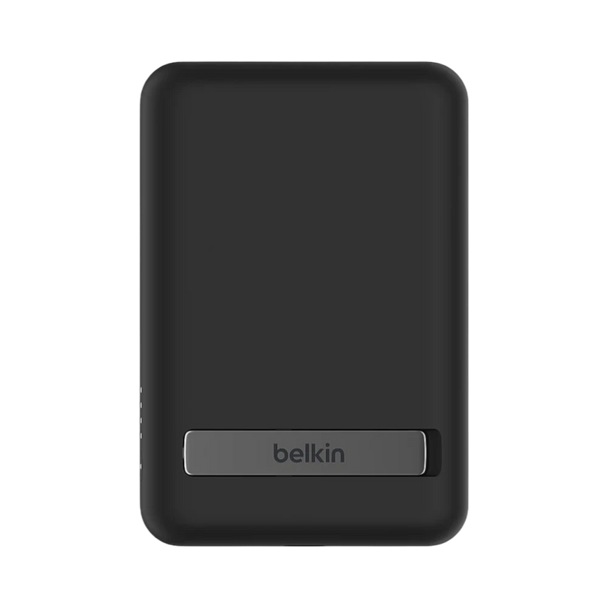 Belkin BoostCharge Magnetic Wireless Power Bank with Stand (Black) — Being Shipped