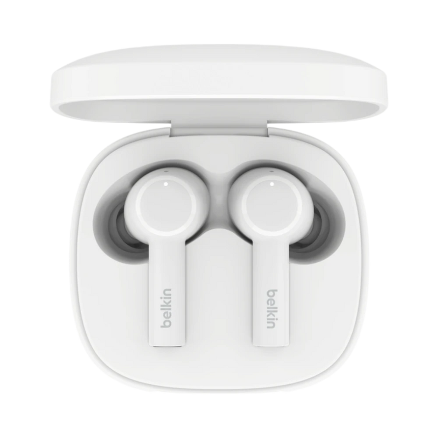 Belkin SoundForm Pulse Noise-Canceling Earbuds White — Being Shipped