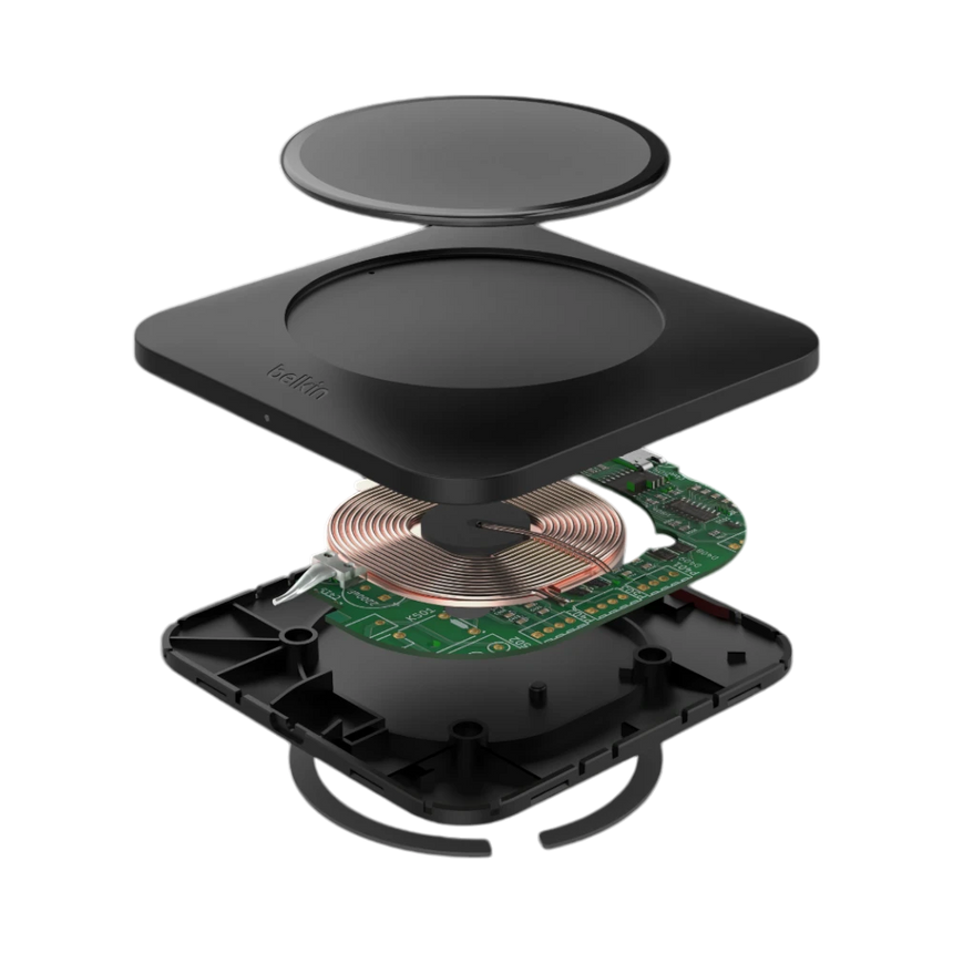 Belkin BoostCharge Pro 15W Wireless Charging Pad (Black) — Being Shipped