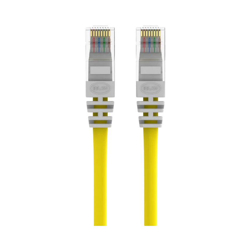 Belkin CAT5e Crossover Patch Cable 7ft (Yellow) — Being Shipped