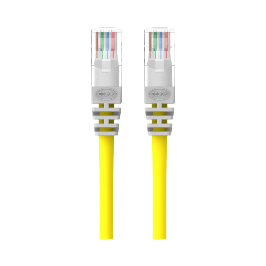 Belkin CAT5e Crossover Patch Cable 7ft (Yellow) — Being Shipped