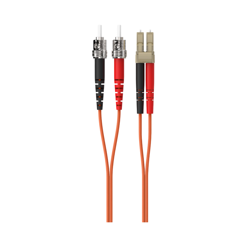 Belkin Multimode Duplex Fiber Patch Cable with ST-LC Connectors — Being Shipped