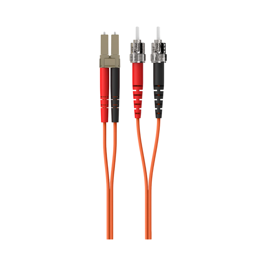 Belkin Multimode Duplex Fiber Patch Cable with ST-LC Connectors — Being Shipped