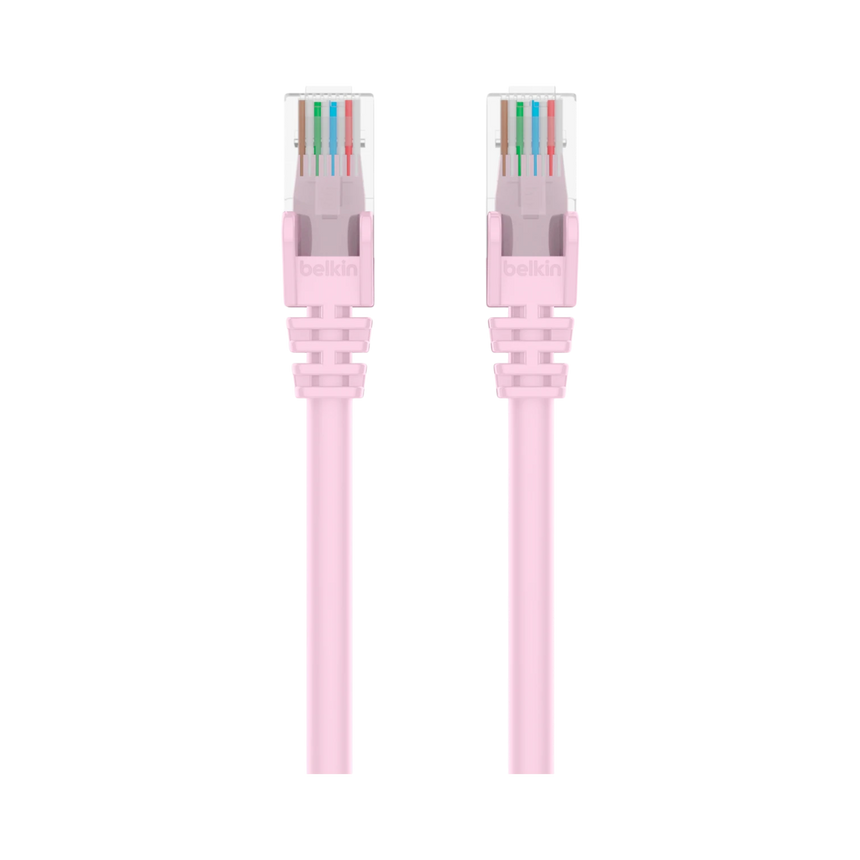 Belkin CAT5e Snagless Ethernet Patch Cable (Pink) — Being Shipped