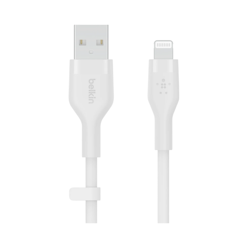 Belkin BoostCharge Flex 6.6ft USB-A to Lightning Cable (White) — Being Shipped