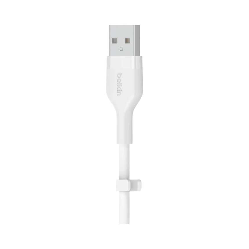 Belkin BoostCharge Flex 6.6ft USB-A to Lightning Cable (White) — Being Shipped