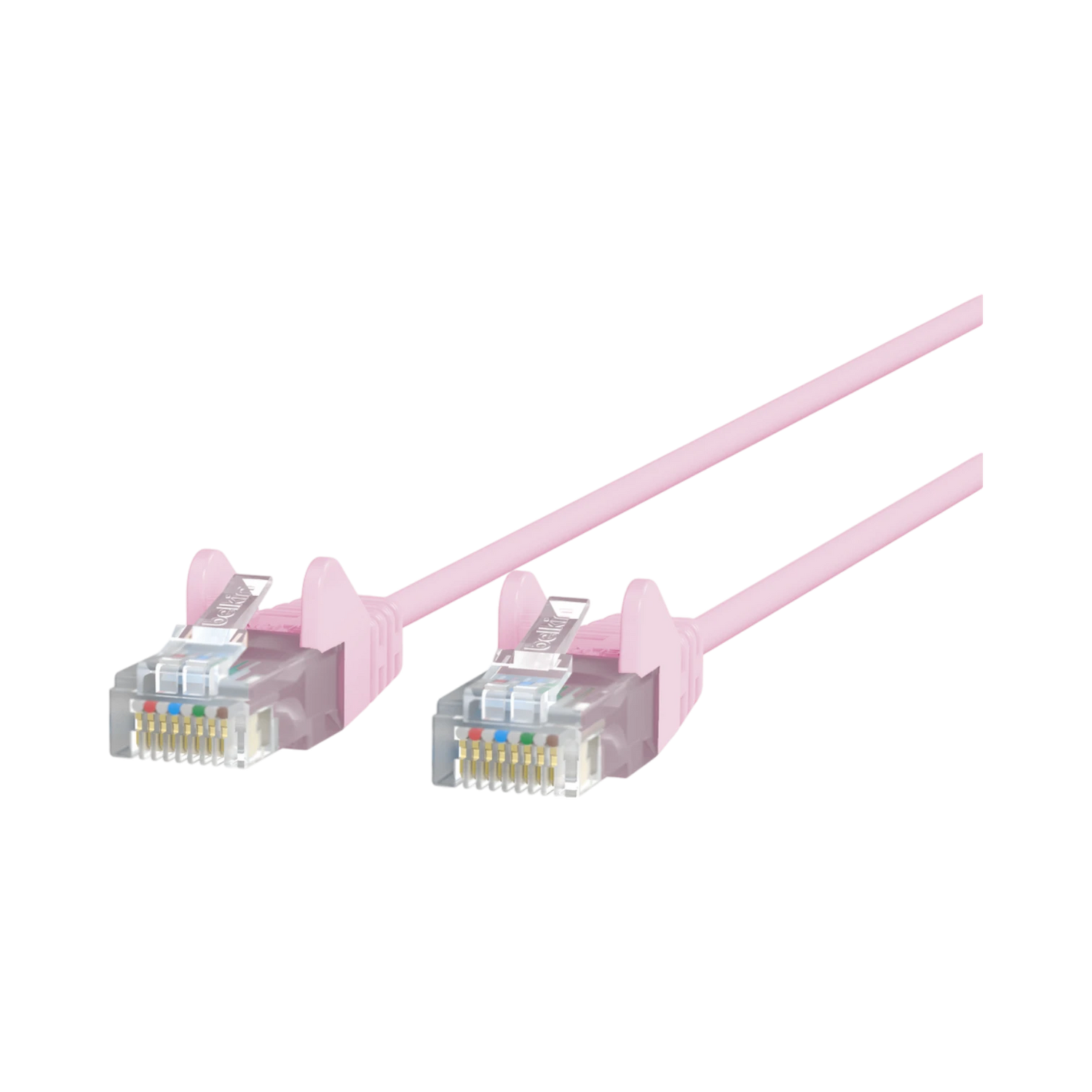 Belkin Slim CAT6 Gigabit Snagless Ethernet Cable 1Gbps (Pink) — Being Shipped