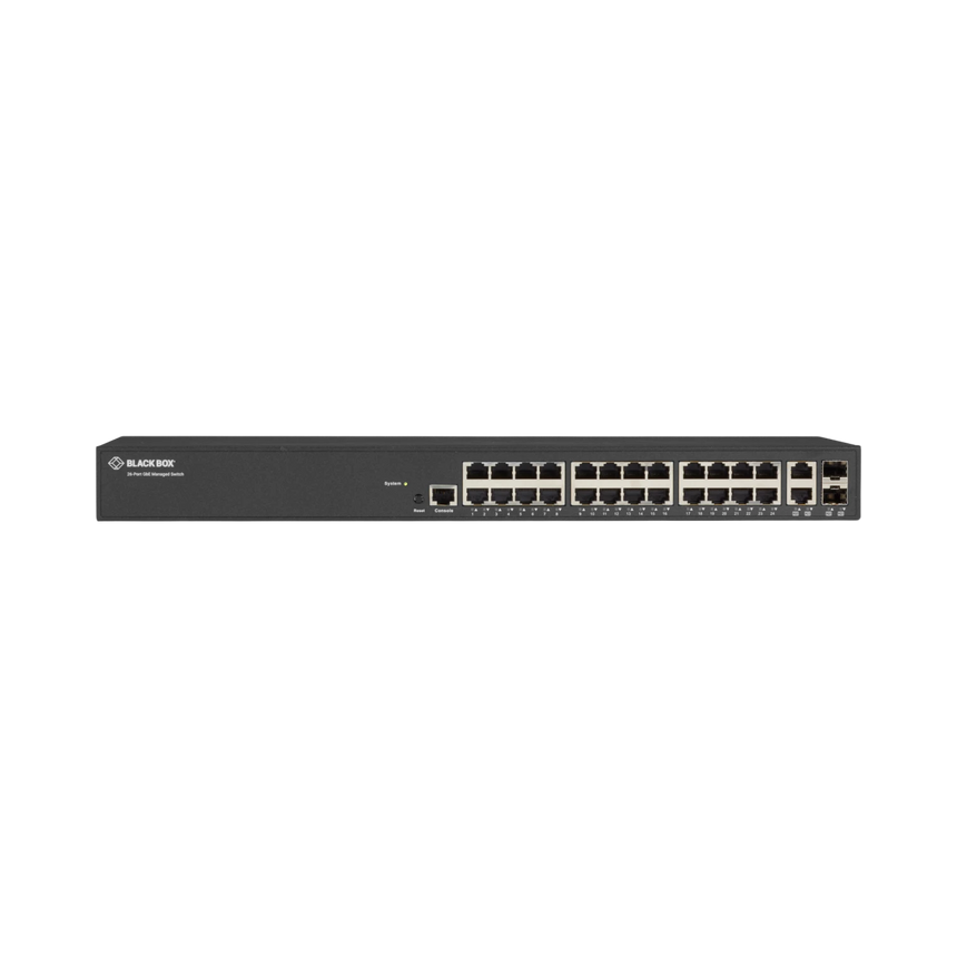 Black Box LGB1100 Series Gigabit Ethernet Managed Switch — Being Shipped