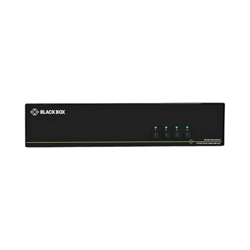 Black Box 4-Port Quad-Monitor Secure KVM Switch — Being Shipped