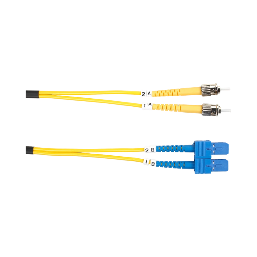Black Box 16.4ft OS2 Singlemode Fiber Optic Patch Cable (Yellow) — Being Shipped