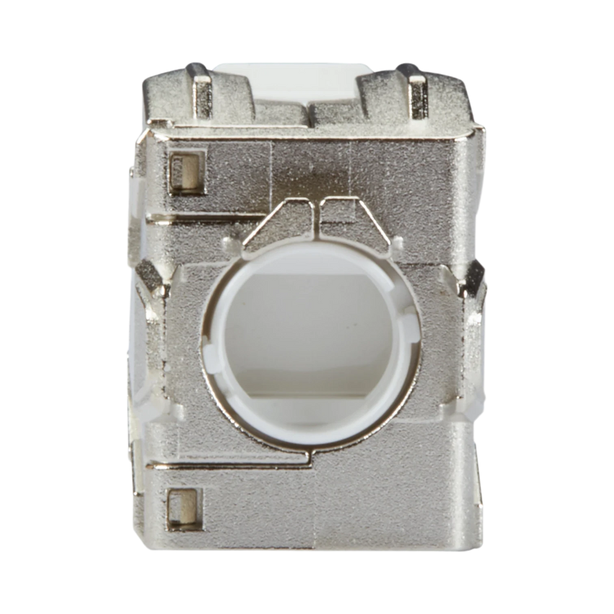 Black Box CAT6A Shielded Jack (Silver) — Being Shipped
