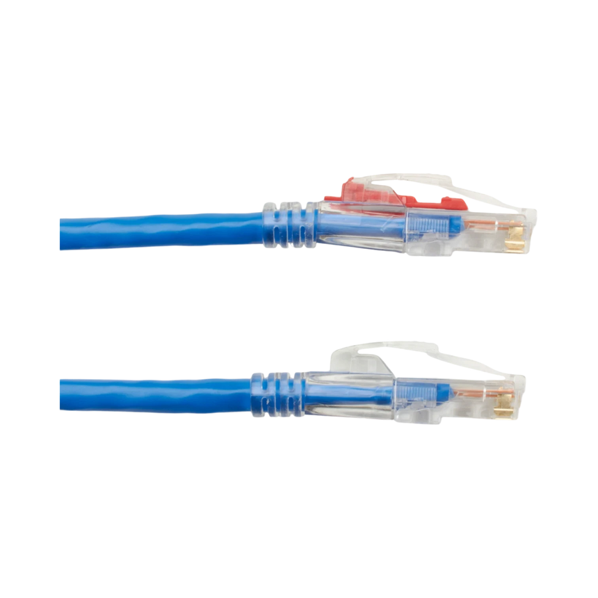 Black Box 6ft GigaBase 3 CAT5e Locking Snagless Ethernet Cable (Blue) — Being Shipped