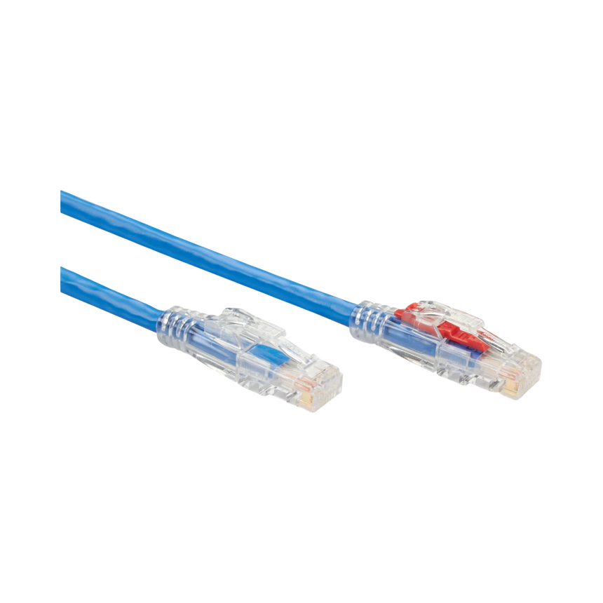 Black Box 10ft GigaBase 3 CAT5e Locking Ethernet Patch Cable (Blue) — Being Shipped