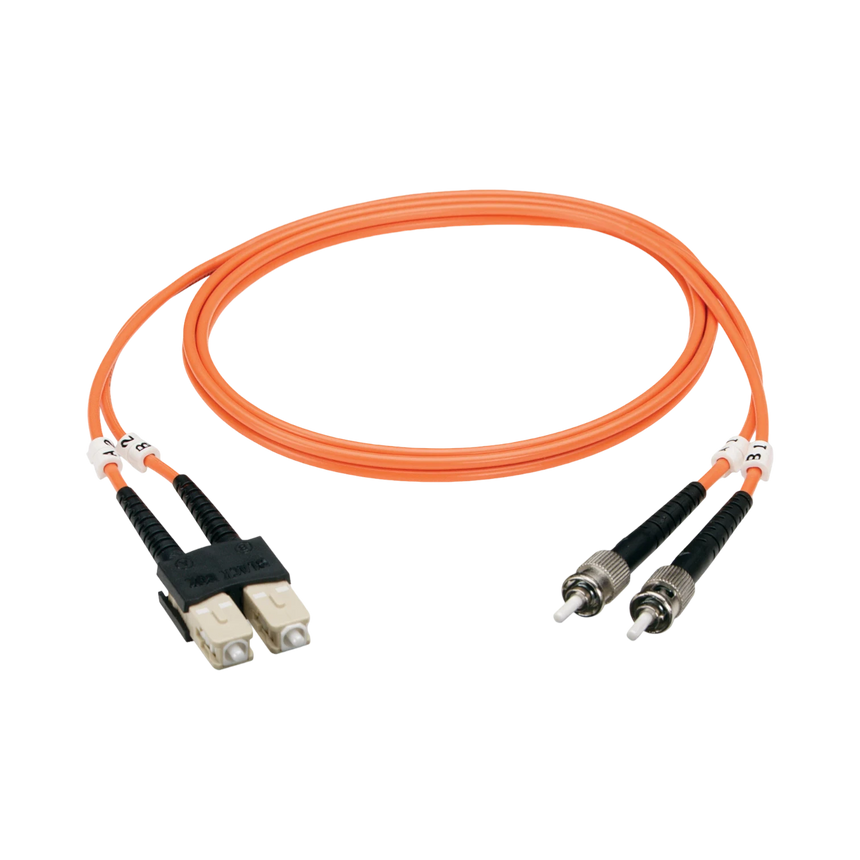 Black Box 3.2ft EFN110 Series OM1 Multimode Fiber Optic Cable (Orange) — Being Shipped