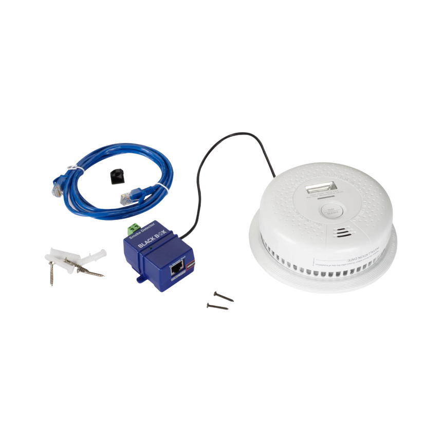Black Box Photoelectric Smoke Detector — Being Shipped