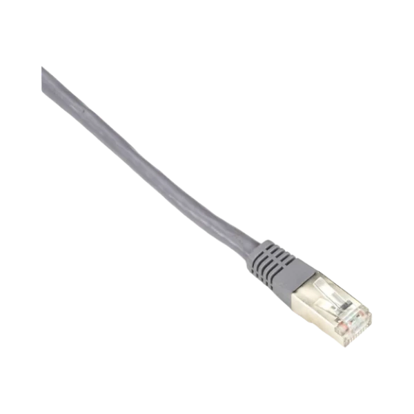 Black Box 6ft Shielded CAT5e 26AWG 100MHz Ethernet Patch Cable (Gray) — Being Shipped