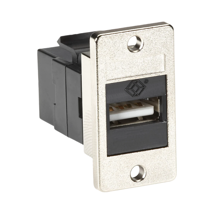Black Box USB Panel Mount Type A to B Coupler — Being Shipped