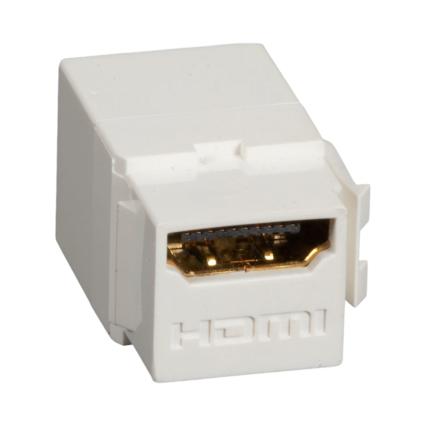 Black Box HDMI Female to Female Snap Fitting (Off-White) — Being Shipped