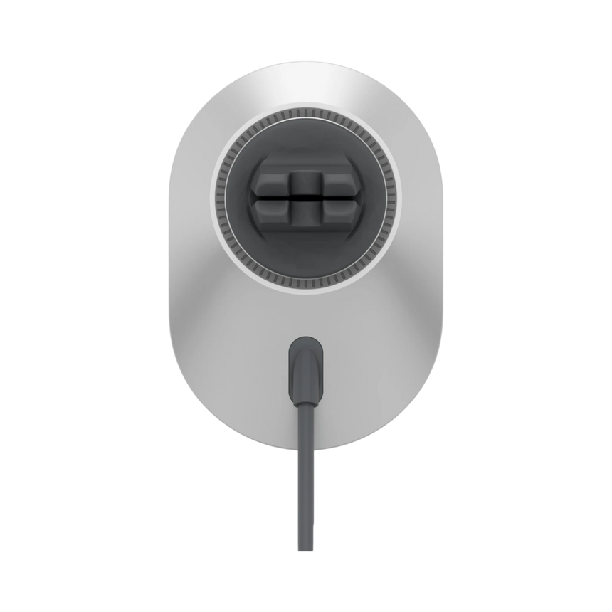 Belkin BoostCharge Pro Wireless MagSafe Car Charger Mount (Silver) — Being Shipped