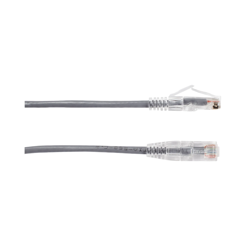 Black Box 2ft Slim-Net CAT6 250MHz Snagless Ethernet Cable (Gray) — Being Shipped