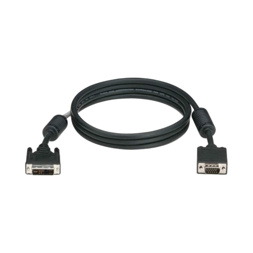 Black Box 6ft DVI-A to VGA Adapter Cable (Black) — Being Shipped