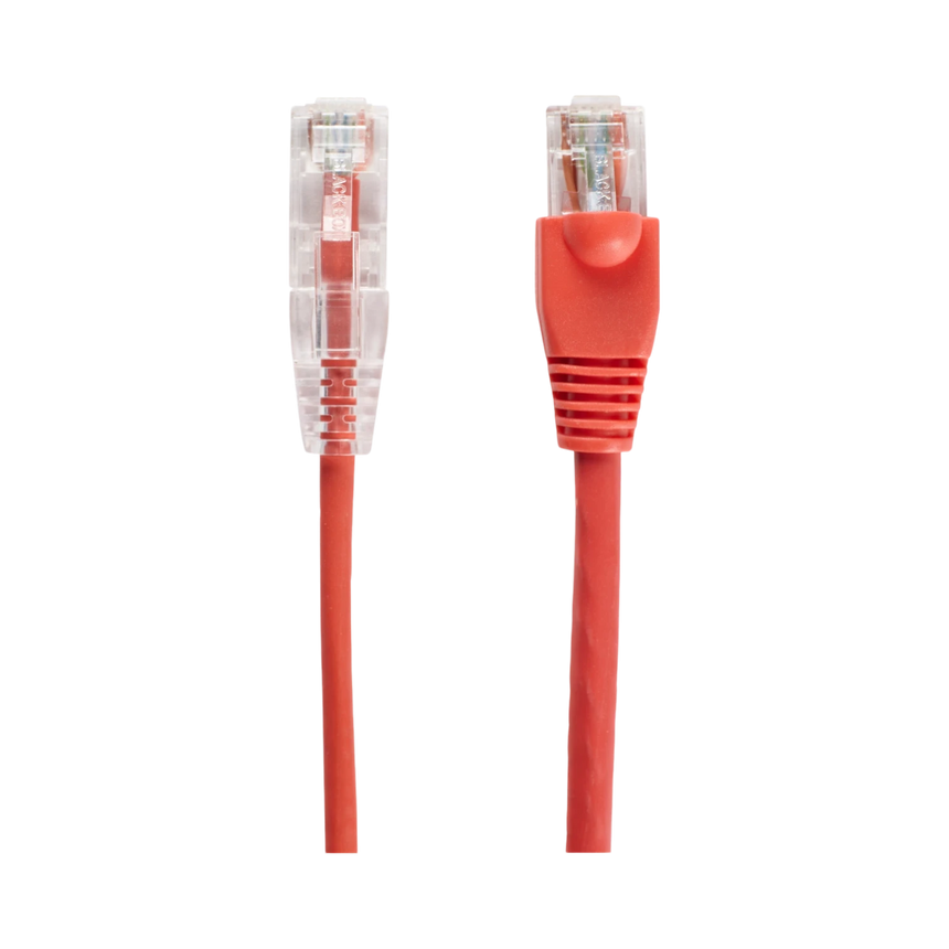 Black Box 2ft Slim-Net CAT6 250MHz Ethernet Patch Cable (Red) — Being Shipped