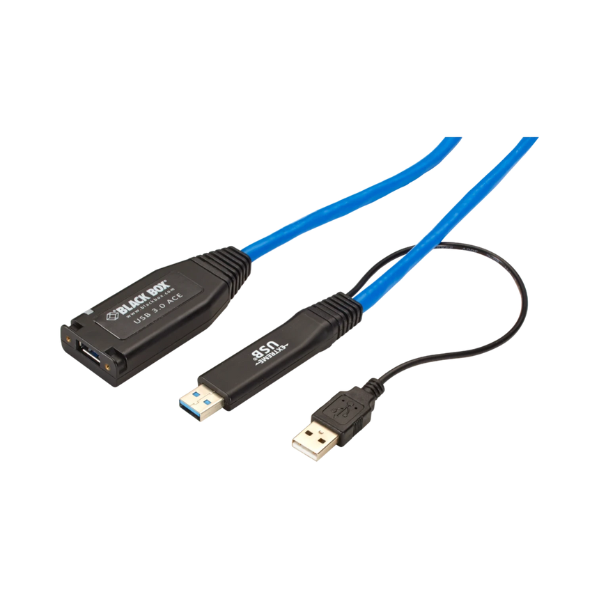 Black Box 16ft USB 3.0 Active Cable Extender (Blue) — Being Shipped