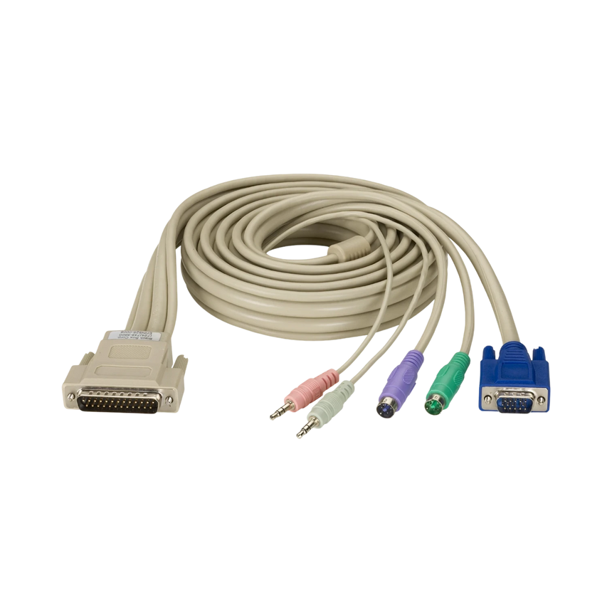 Black Box 6ft KVM CPU Cable with VGA, PS/2 & Audio — Being Shipped
