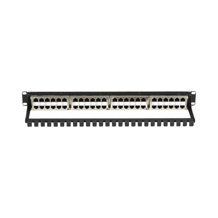 Black Box CAT6 48-Port Feed-Through Patch Panel 1U — Being Shipped