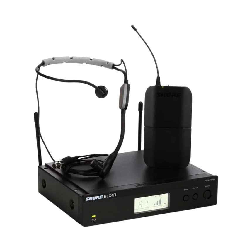 Shure BLX14R/SM35 Rackmount Wireless Cardioid Performance Headset Microphone System — Being Shipped