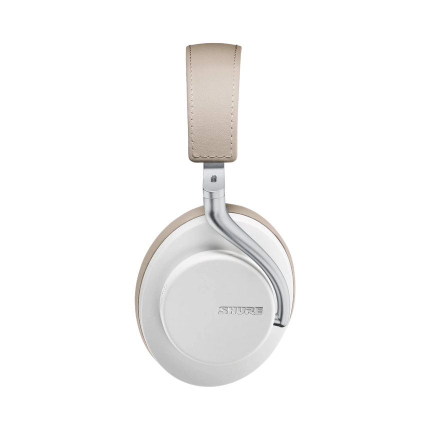 Shure AONIC 50 Wireless Noise-Canceling Headphones (White & Gold) — Being Shipped