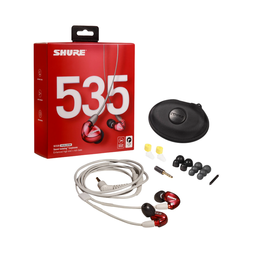 Shure SE535 Sound-Isolating In-Ear Stereo Headphones — Being Shipped