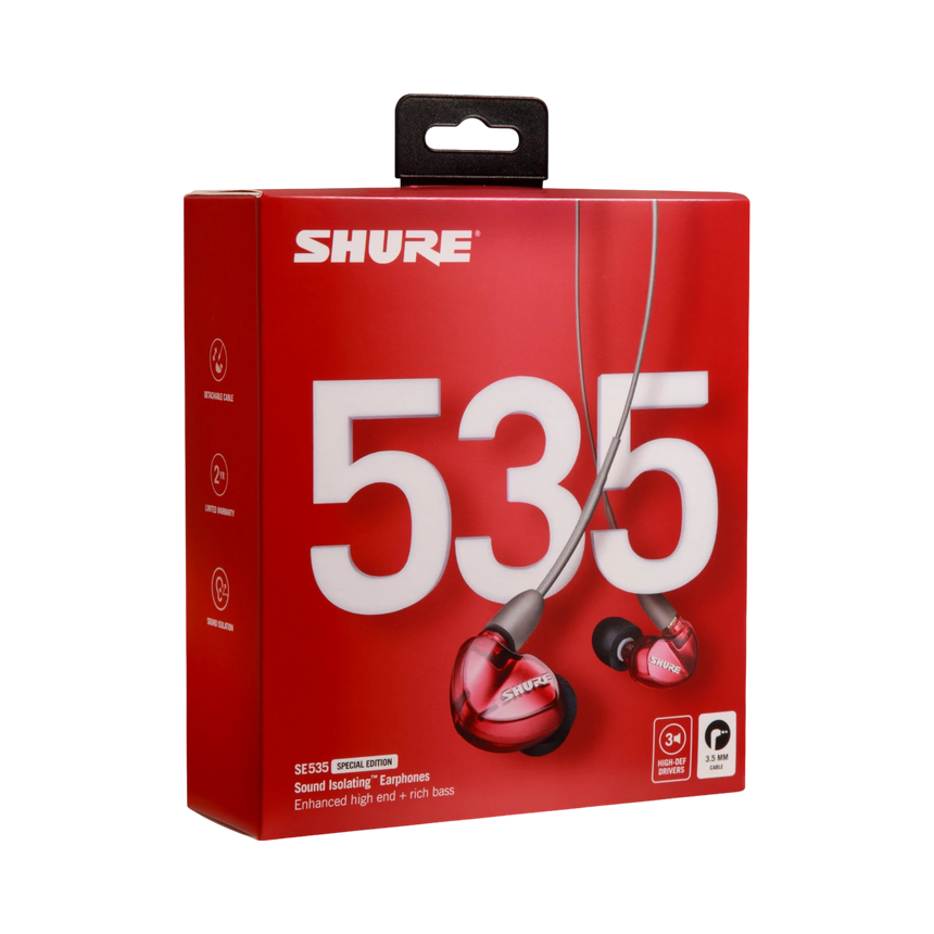 Shure SE535 Sound-Isolating In-Ear Stereo Headphones — Being Shipped