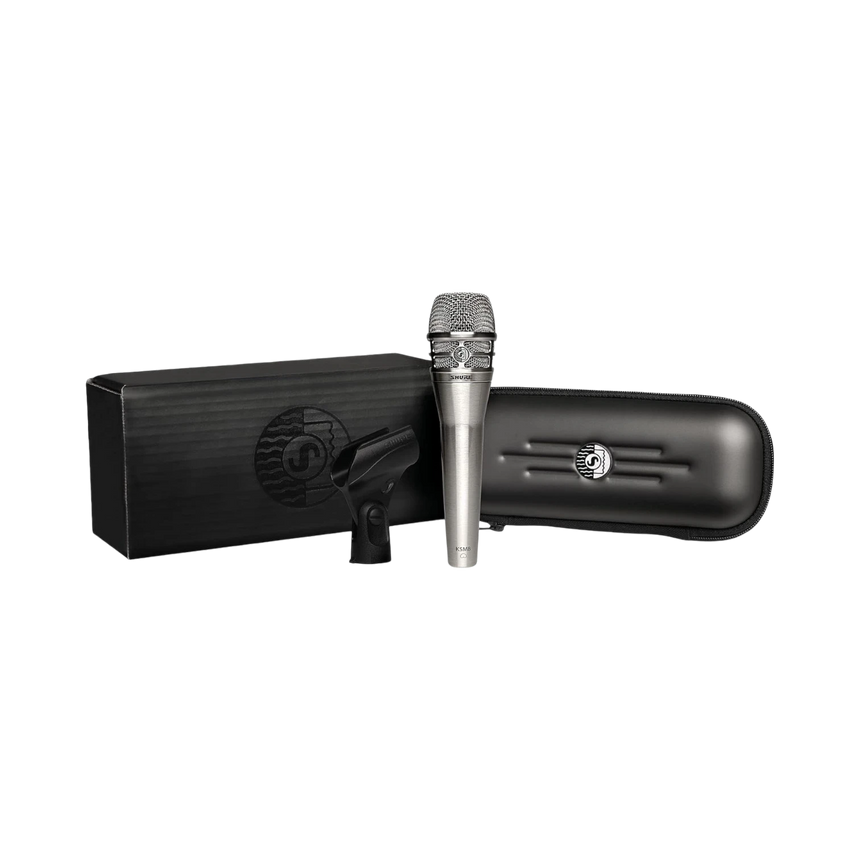 Shure KSM8/N Dualdyne Dynamic Handheld Vocal Microphone (Nickel) — Being Shipped