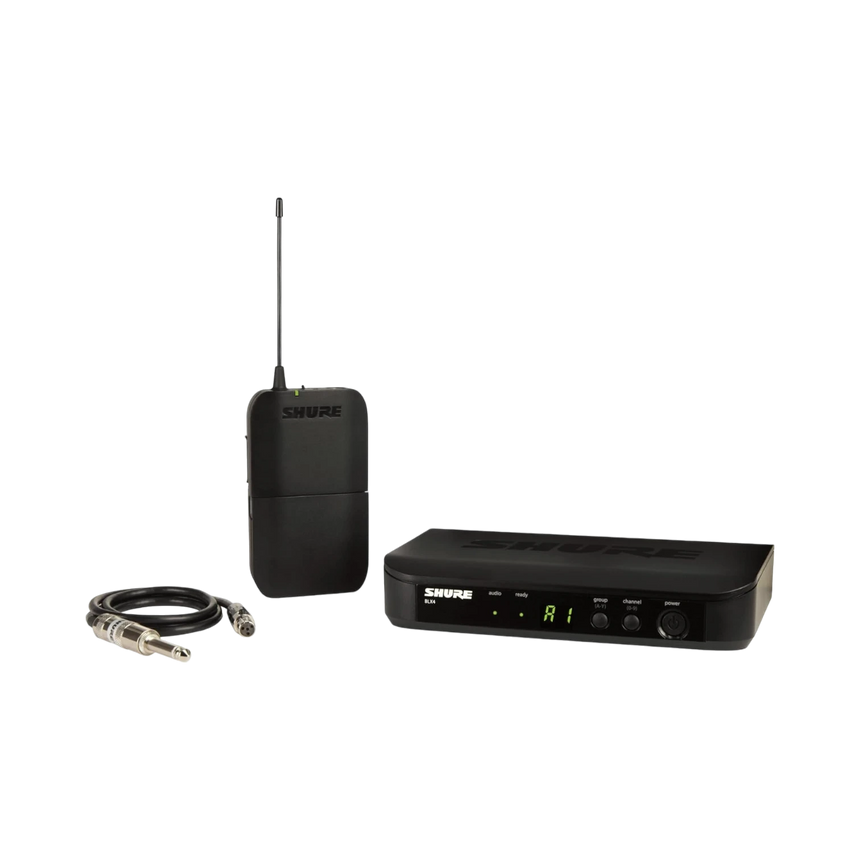 Shure BLX14 Wireless Guitar System (H11: 572 to 596 MHz) — Being Shipped