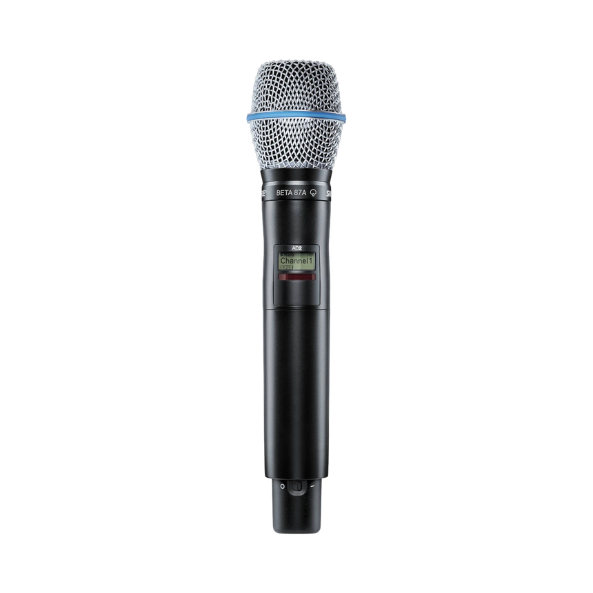 Shure AD2/B87A Digital Handheld Wireless Microphone Transmitter — Being Shipped