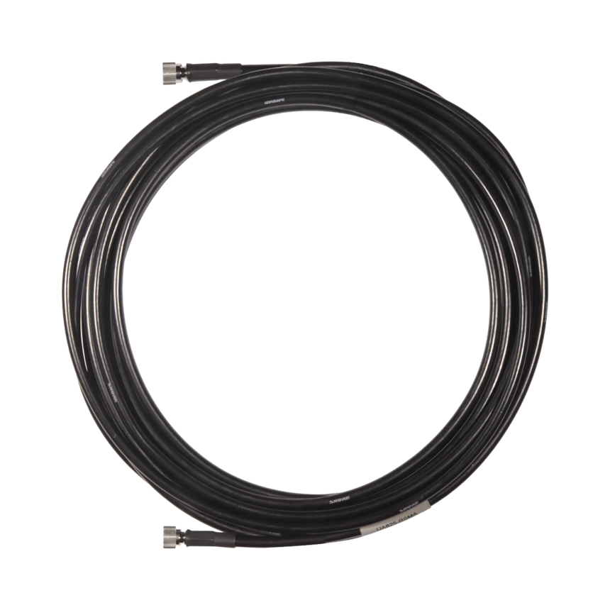 Shure 50ft Reverse SMA Coaxial Cable for GLX-D Systems — Being Shipped