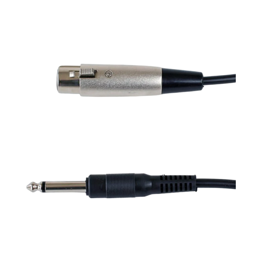 Shure 20' Microphone Cable with 1/4" Phone Plug — Being Shipped