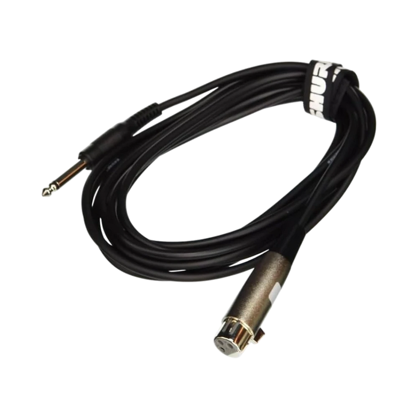 Shure 20' Microphone Cable with 1/4" Phone Plug — Being Shipped