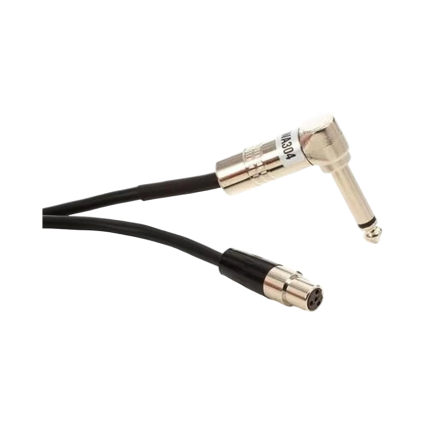 Shure 2ft Right-Angle Instrument Cable for Wireless Transmitters — Being Shipped